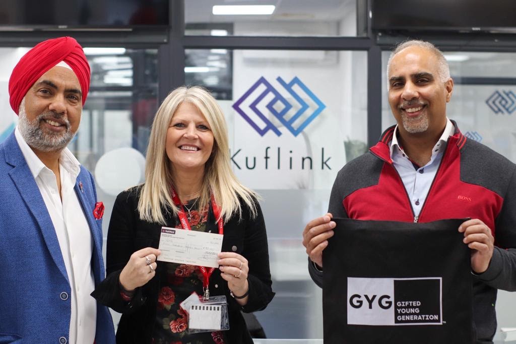 Rawinder Binning & Howdy Singh, founders of the Kuflink Foundation